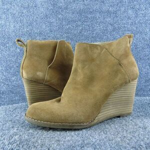 Lucky Brand‎ Women's Yezzah Ankle Boots Brown Sie Size 8.5M Gently Used 2025